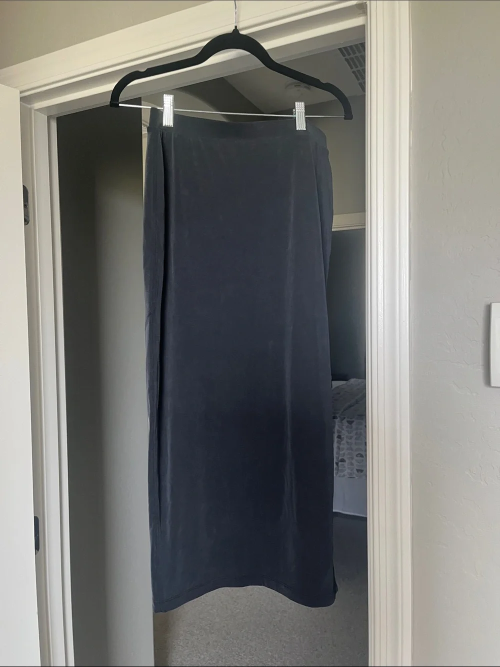 lululemon athletica Navy Wrap-Front Maxi Skirt